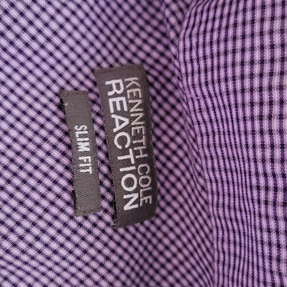 Purple Plaid shirt